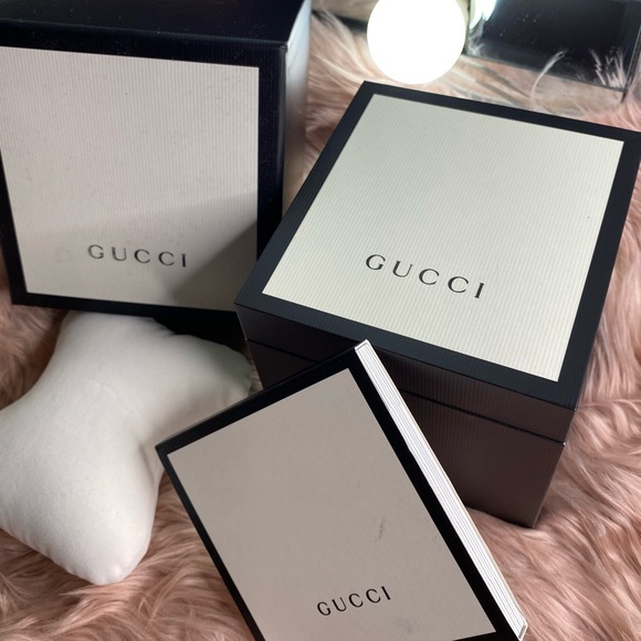 1️⃣0️⃣0️⃣0️⃣ Gucci G-Gold-Tone Diamond Watch🛍🎁 - Picture 11 of 11